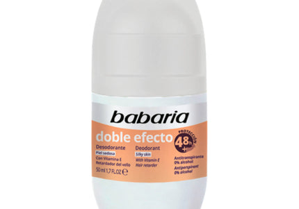 Desodorante Babaria Roll-On Doble Efecto 50 Ml