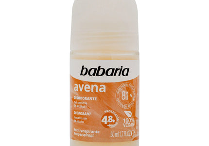 Desodorante Babaria Roll-On Avena 50 Ml