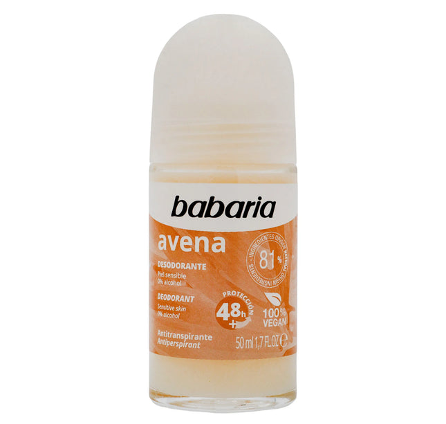 Desodorante Babaria Roll-On Avena 50 Ml