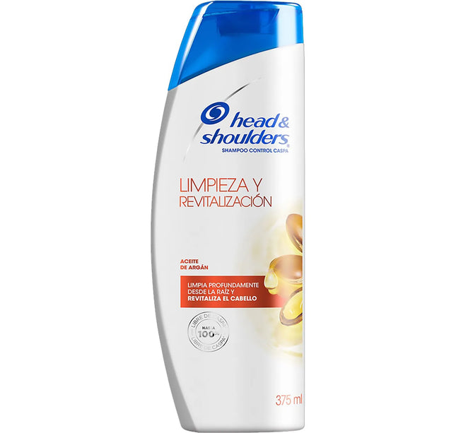 Shampoo Head-Shoulders Limpieza Revitalizacion 375Ml