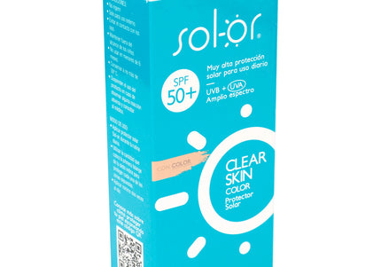 Protector Solar-Or Clear Skin Color Spf50+ 50Ml