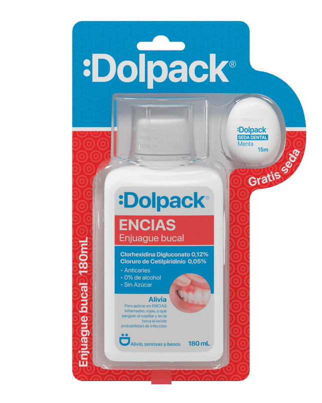 ENJ.BUC.DOLPACK ENCIA.CLORHEX 180ML+SEDA