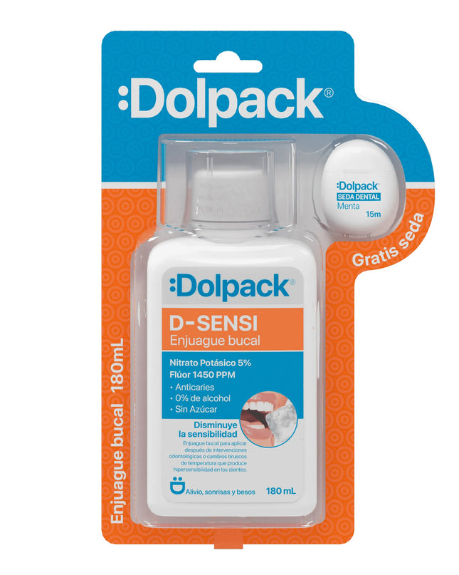ENJ.BUCAL DOLPACK DESENSIBILI.180ML+SEDA