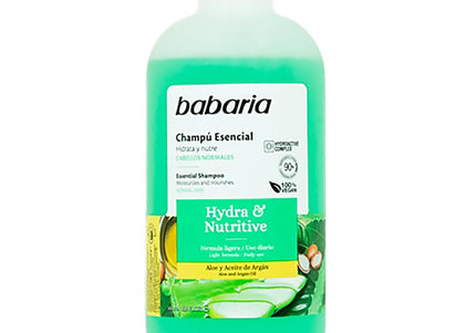 Shampoo Babaria Esencial Hidrata Nutre 500Ml