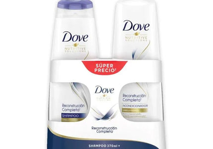 Shampoo Dove Reconstrucción. 370Ml+Tratamiento Reconstrucción 300Gr