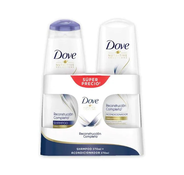 Shampoo Dove Reconstrucción. 370Ml+Tratamiento Reconstrucción 300Gr