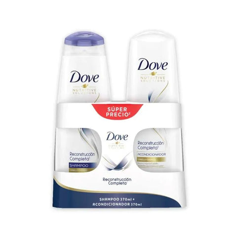 Shampoo Dove Reconstrucción. 370Ml+Tratamiento Reconstrucción 300Gr