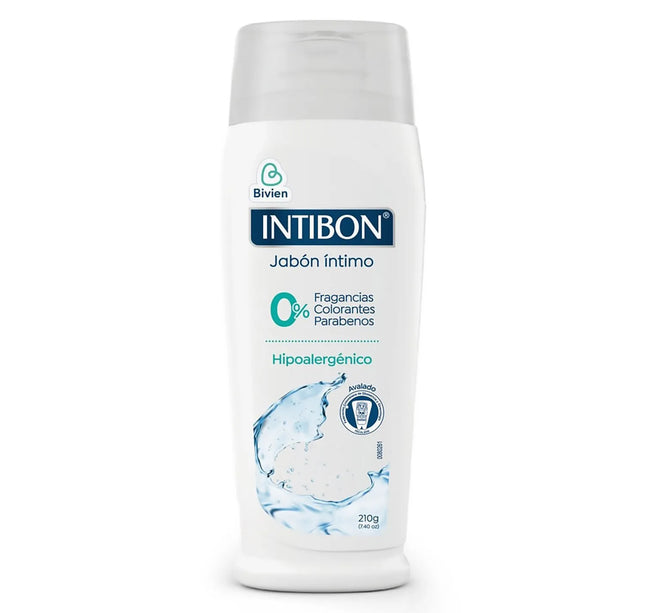 Jabón Intimo Intibon Cero 210 Ml