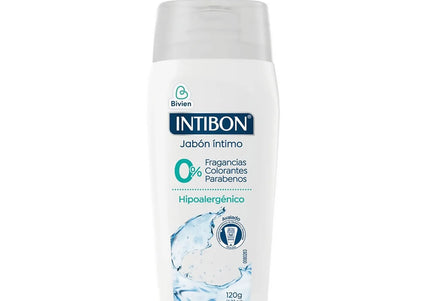 Jabón Intimo Intibon Cero 120 Ml