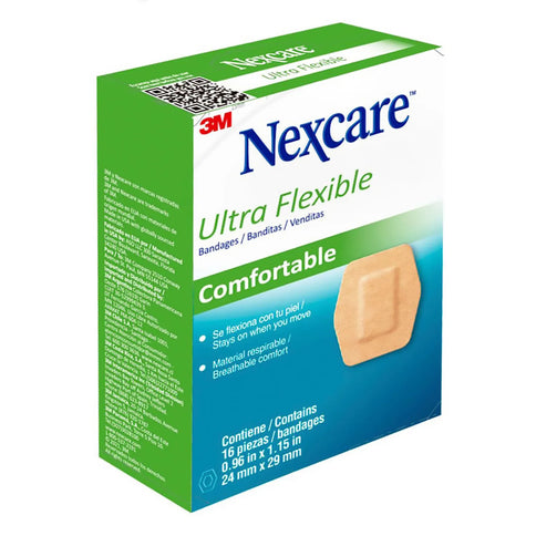 Banditas Nexcare Ultra Flexible 16 Unidades