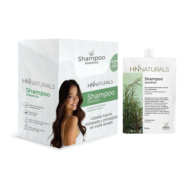 Shampoo Reparador 12 Sobres Hn Naturals