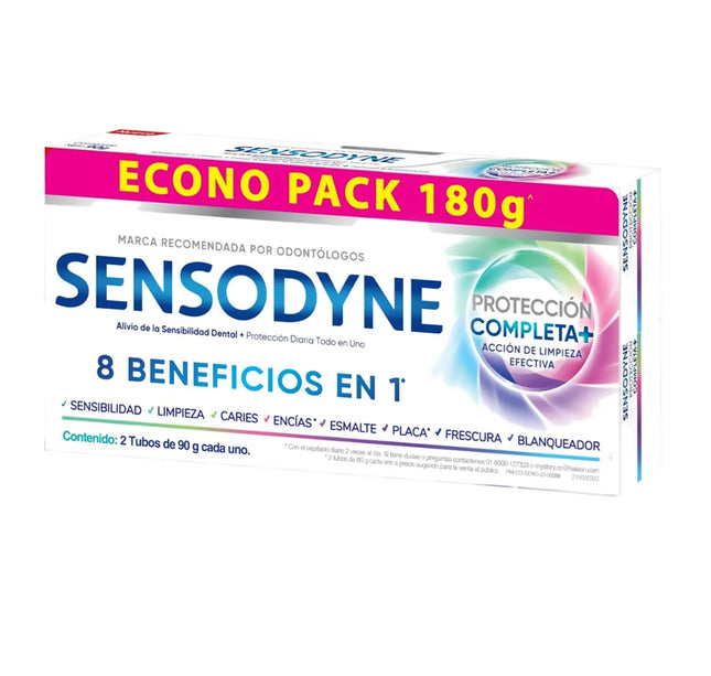 Crema Sensodyne Protección Completa Econopack 180G
