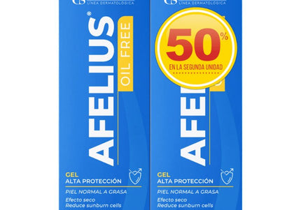2 Afelius Oil Free Ahorro 50% 120Ml