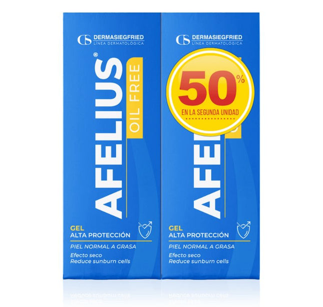 2 Afelius Oil Free Ahorro 50% 120Ml