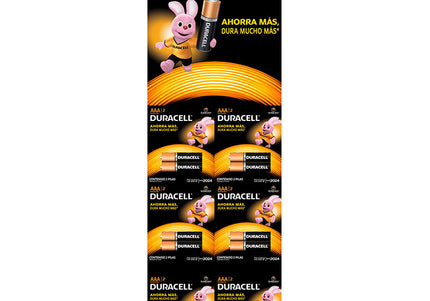 Pila Duracell Alkalina AAA X 2 6 Und