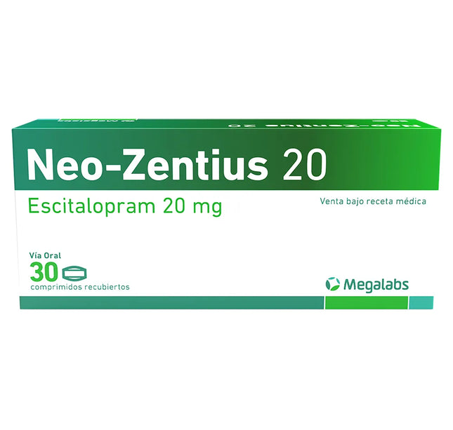 Neo Zentius 20 Mg 30 Tabletas Recubiertas