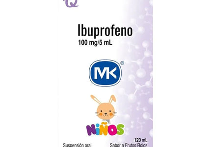 Ibuprofeno 100Mg 5Ml Susp 120 Ml Mk