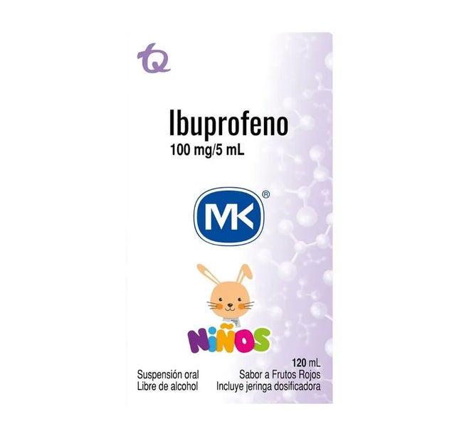 Ibuprofeno 100Mg 5Ml Susp 120 Ml Mk