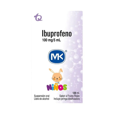 Ibuprofeno 100Mg 5Ml Susp 120 Ml Mk