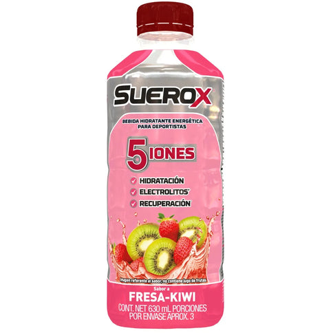 Suerox Bebida Hidratante Energizante Fresa Kiwi 630 Ml