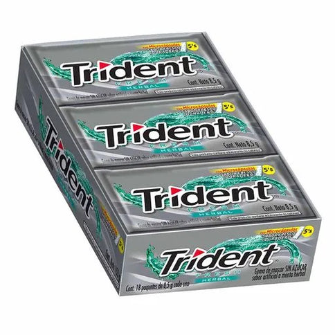Trident 5S Fresh Display 18 Unidades 8.5G