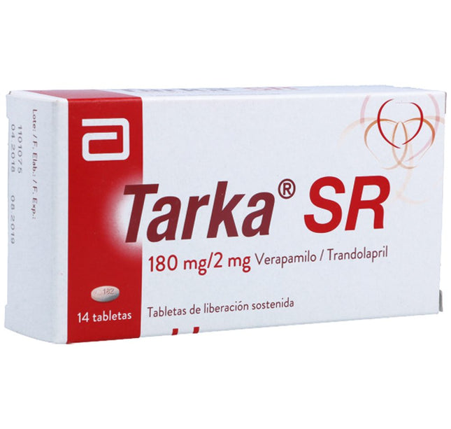 Tarka Sr 180/2 Mg 14 Tabletas