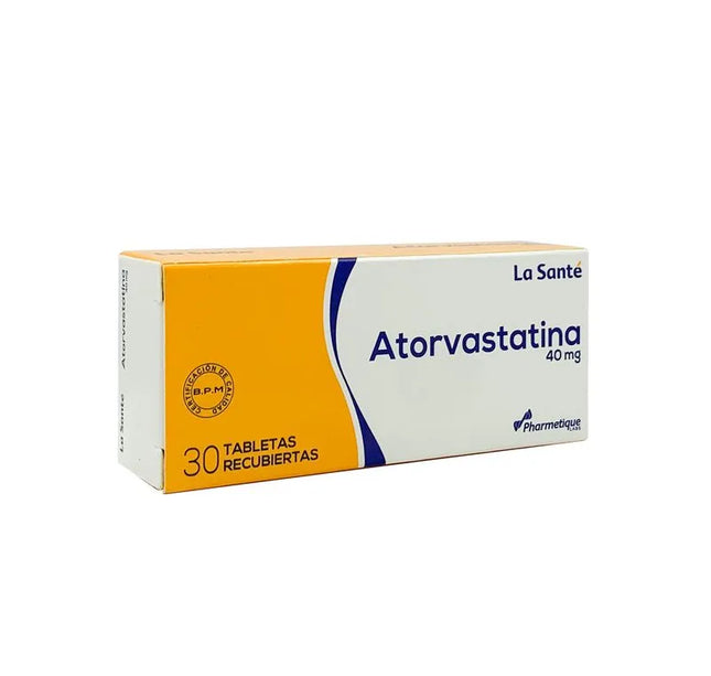 Atorvastatina 40 Mg 30 Tbs LS