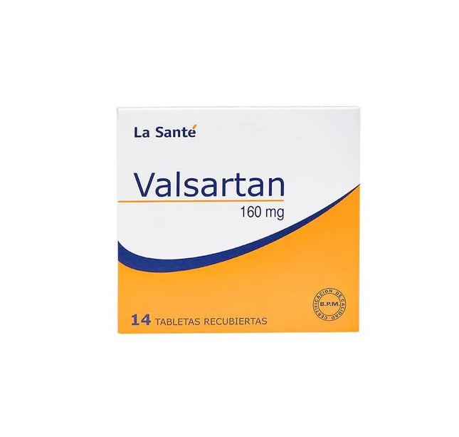 Valsartan 160 Mg 14 Tabletas LS