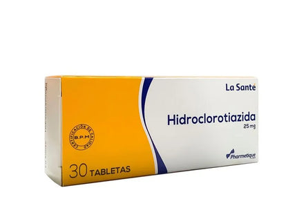 Hidroclorotiazida 25 Mg 30 Tbs LS