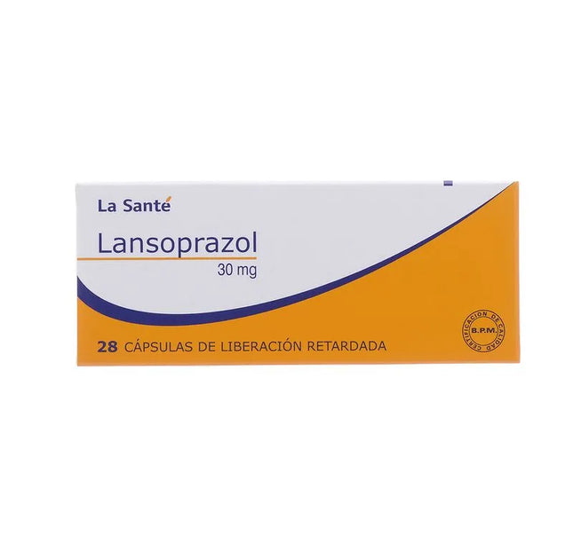 Lansoprazol 30 Mg 28 Capsulas LS