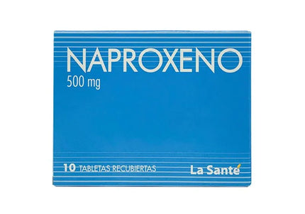 Naproxeno 500 Mg 10 Tabletas LS