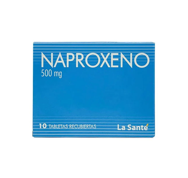 Naproxeno 500 Mg 10 Tabletas LS
