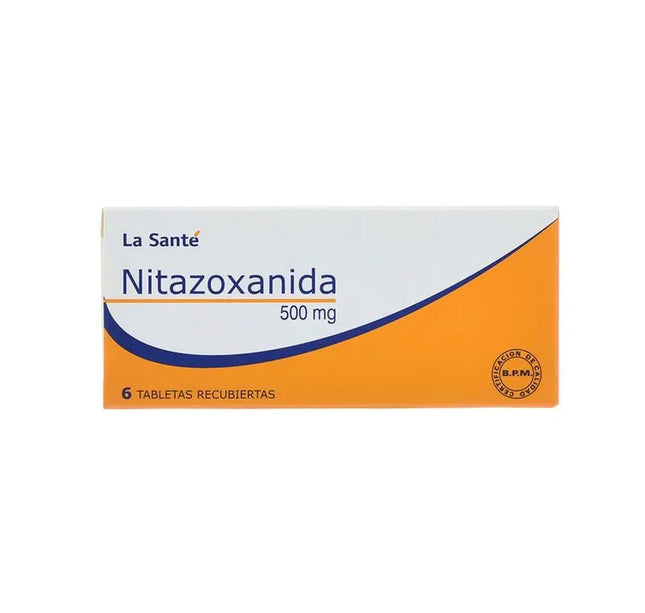 Nitazoxanida 500 Mg 6 Tabletas LS