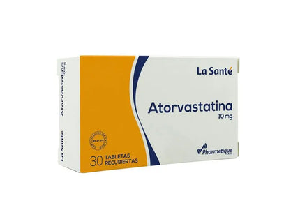 Atorvastatina 10 Mg 30 Tbs LS