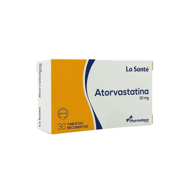 Atorvastatina 10 Mg 30 Tbs LS