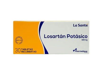 Losartan Potasico 100 Mg 30 Tbs LS