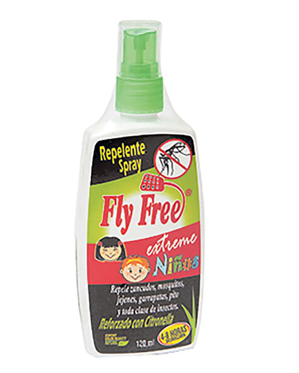 REPELENTE FLY FREE EXT.NINOS SPR.120 ML