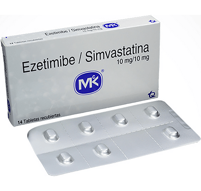 Ezetimibe Simvastina 10 40M 14Tb Mk