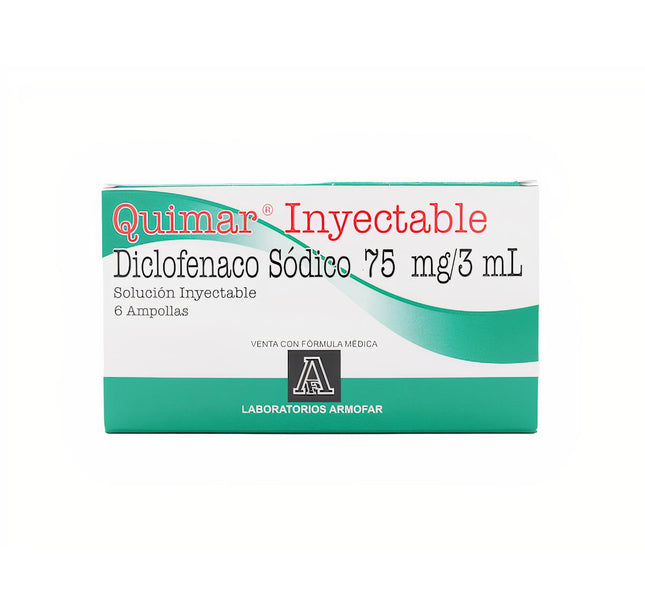Quimar Inyectable 6 Ampollas