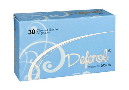 Deferol 2000 Ui 30 Capsulas
