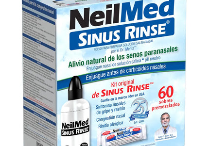 Sinus Rinse Kit Adultos 60 Sobres