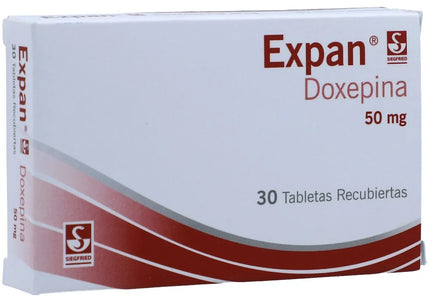 Expan Doxepina 50 Mg 30 Tabletas