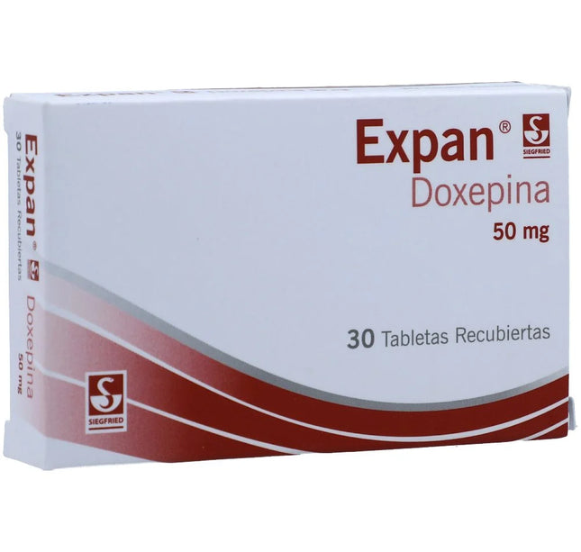 Expan Doxepina 50 Mg 30 Tabletas