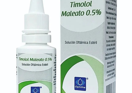 Timolol Maleato 0.5% 15 Ml
