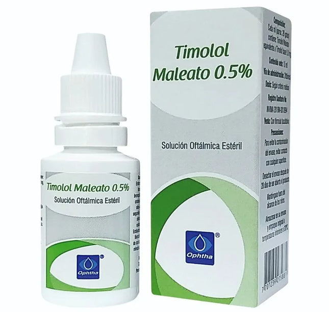 Timolol Maleato 0.5% 15 Ml