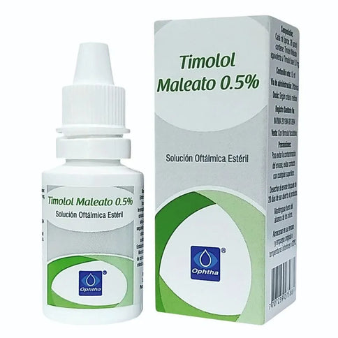 Timolol Maleato 0.5% 15 Ml