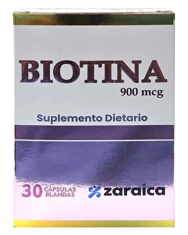 BIOTINA 900 MCG 30 CAPS.