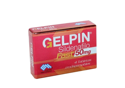 Gelpin Fast Sildenafil 50 Mg 4 Caps