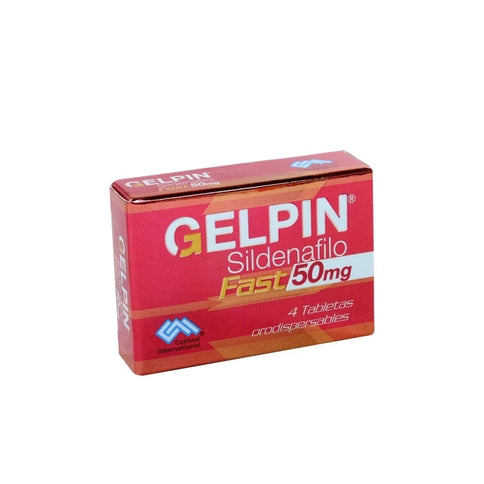 Gelpin Fast Sildenafil 50 Mg 4 Caps