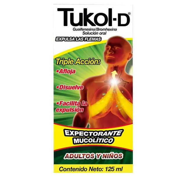 Tukol-D Expectorante Solución Oral 125 Ml